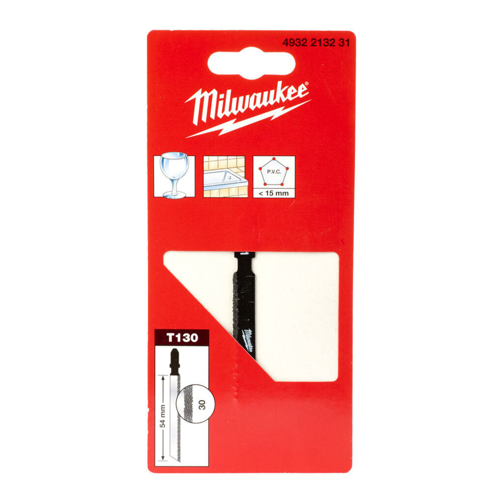 MILWAUKEE Decoupeerzaagblad gietijzer T 130 Riff 54 mm K30