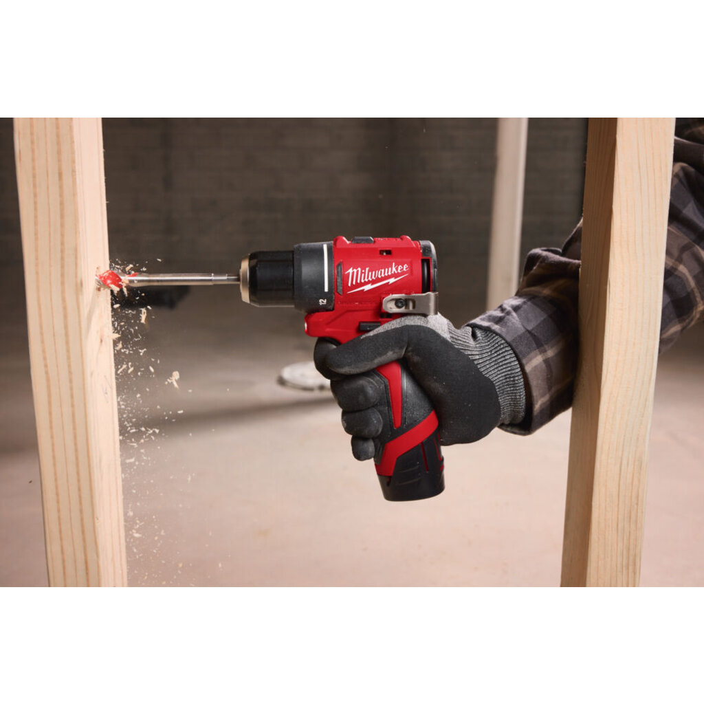 MILWAUKEE M12 BLPDRC Compact Koolborstelloze Slagboormachine
