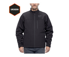 MILWAUKEE M12 HJBL6-0 HEXON  Premium heated jacket zwart