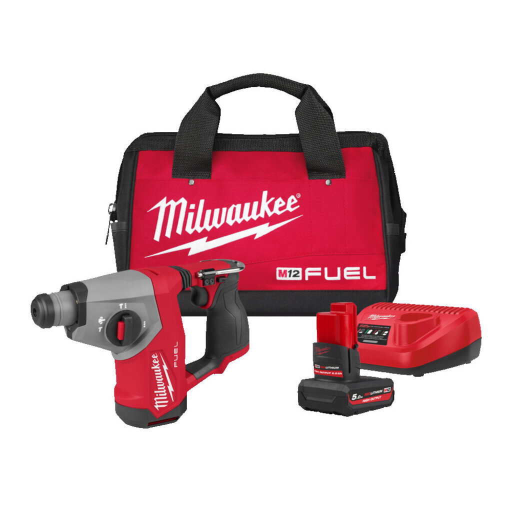 MILWAUKEE M12 FHAC16-501BRF FUEL SDS-PLUS 16mm Compactboorhamer