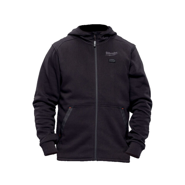 MILWAUKEE M12 HHBL5-0 HEXON Heated Hoodie Zwart