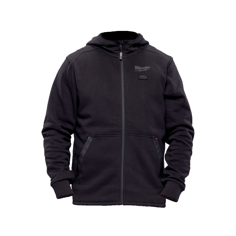MILWAUKEE M12 HHBL5-0 HEXON Heated Hoodie Zwart