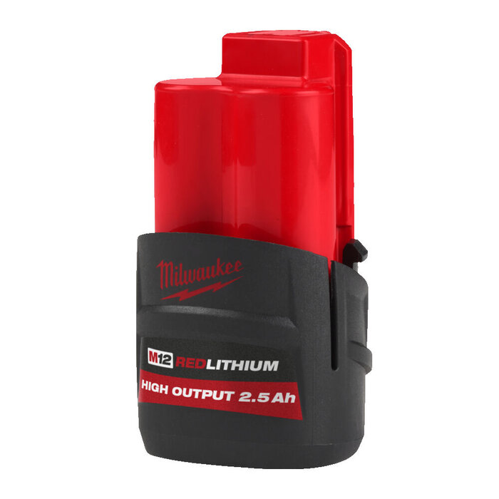 MILWAUKEE M12 HB2.5 High Output Accu 2,5 Ah