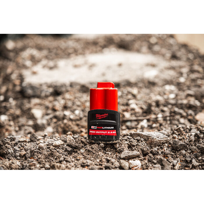 MILWAUKEE M12 HB2.5 High Output Accu 2,5 Ah