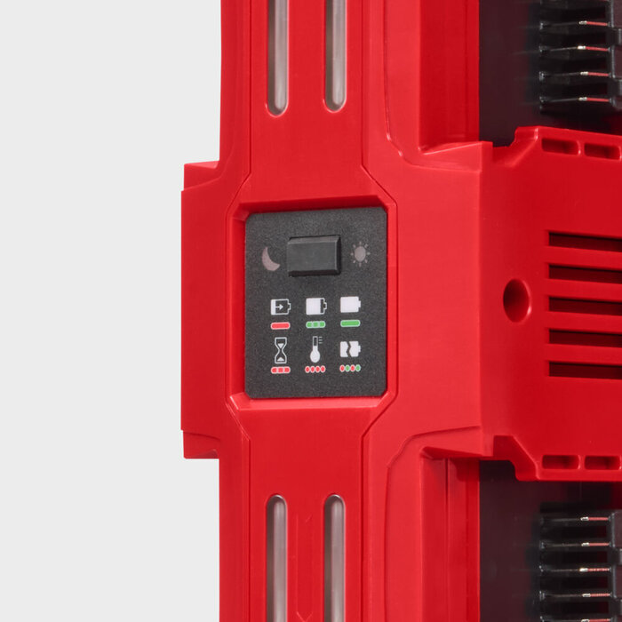 MILWAUKEE M18 MPC6 Mobiele Packout 6 Bay Snel Lader