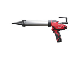 MILWAUKEE M12 PCG/400A-201B  subcompactkit-/lijmpistool met 400 ml patroonhouder