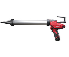 MILWAUKEE M12 PCG/600A-201B subcompactkit-/lijmpistool met 600 ml patroonhouder