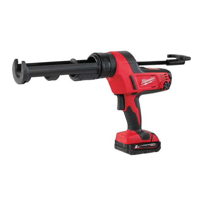 MILWAUKEE C18 PCG/310C-201B Heavy Duty kit-/lijmpistool met 310 ml patroonhouder