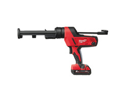 MILWAUKEE C18 PCG/310C-201B  Heavy Duty kit-/lijmpistool met 310 ml patroonhouder