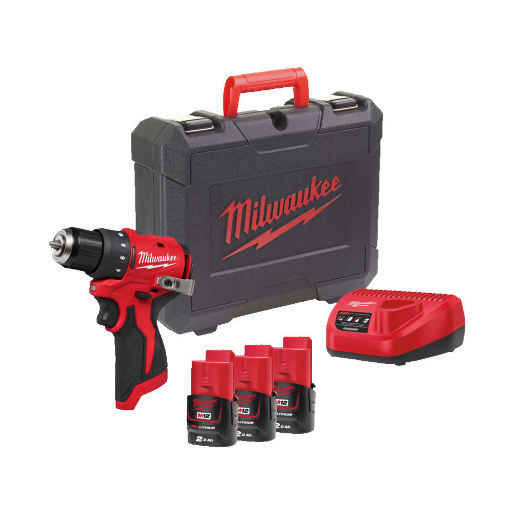MILWAUKEE M12 BLDDRC Compact Boorschroefmachine
