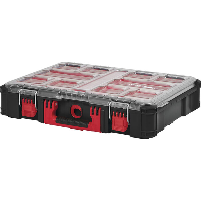 MILWAUKEE PACKOUT 3 pcs set rollende koffer met lade