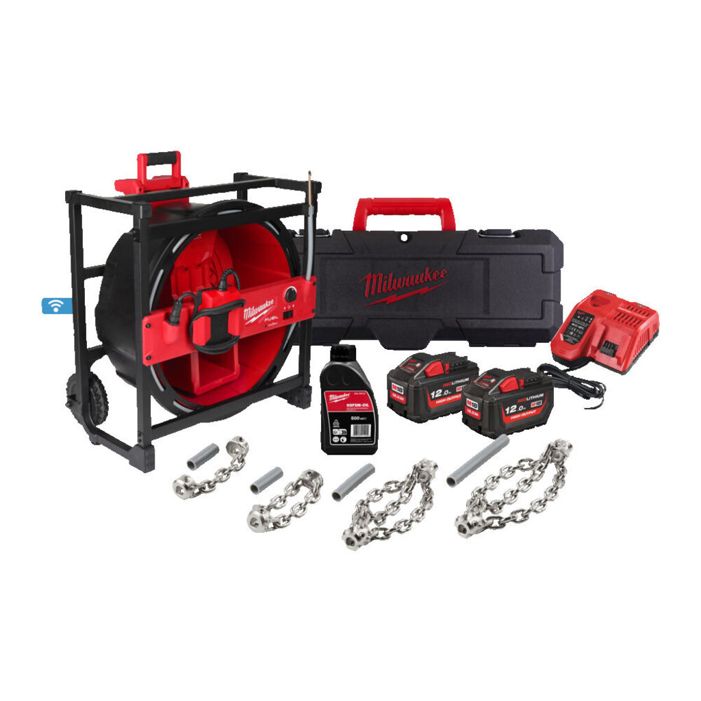 MILWAUKEE M18 HSFSM-0  Hoge snelheid rioolreinigingsmachine