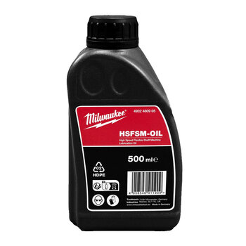 MILWAUKEE HSFSM -OIL 500 ml olie voor M18 HSFSM