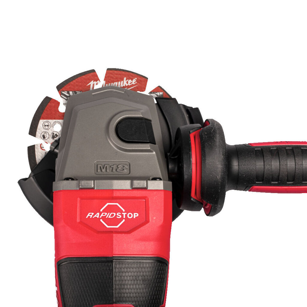 MILWAUKEE M18 FHSAG125XB2  Fuel High Performance 125mm Haakse Slijpmachine met Schuifschakelaar Gen 2