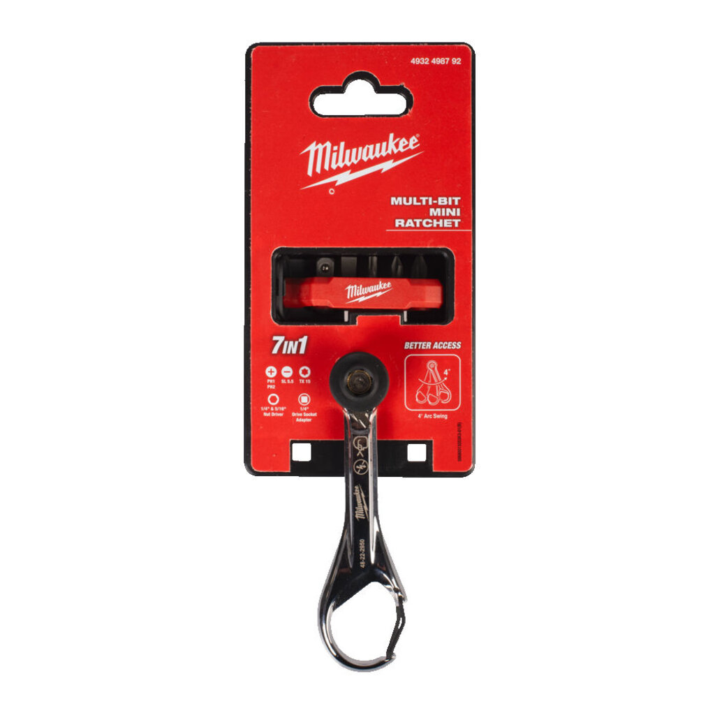 MILWAUKEE Ratel mini multi-bit 7 in 1