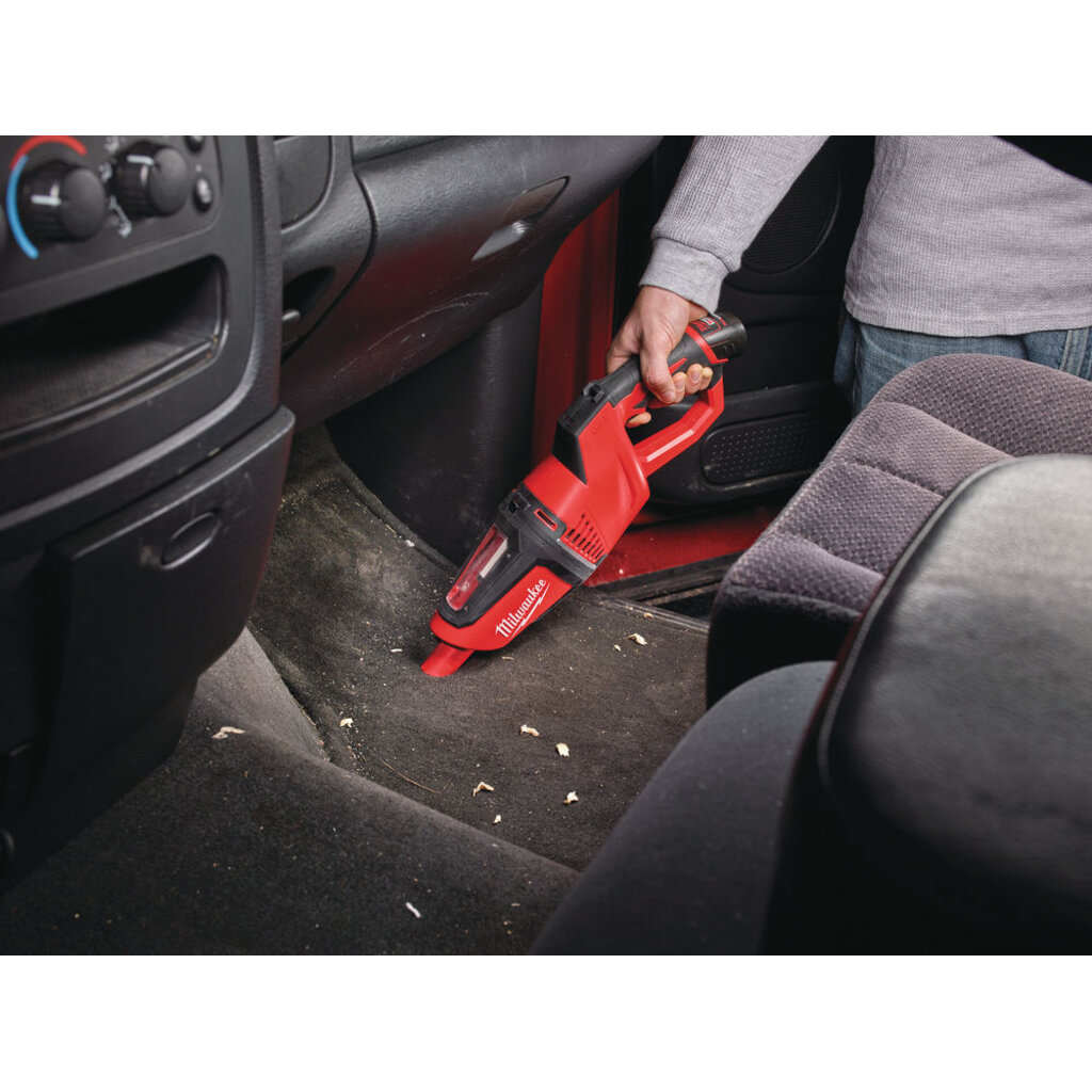 MILWAUKEE M12 HV-0 Subcompact staafstofzuiger