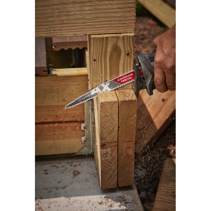 MILWAUKEE Reciprozaagblad Sawzall hout The AX Carbide