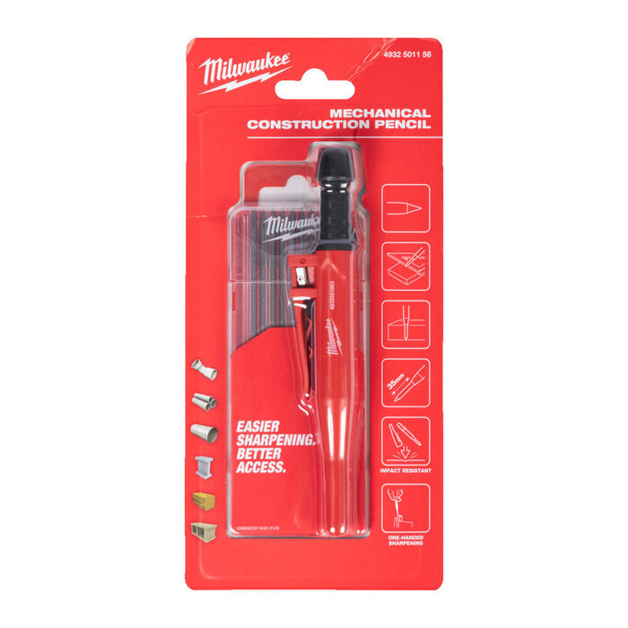 MILWAUKEE Mechanisch constructiepotlood met 10x gr