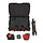 M12 3PLSKIT-401P driedimensionale laser met 3 groene 360° laser cirkels in PACKOUT kit