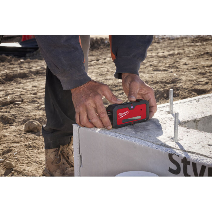 MILWAUKEE M12 Automatische driedimensionale laser met 3, 360° laser cirkels
