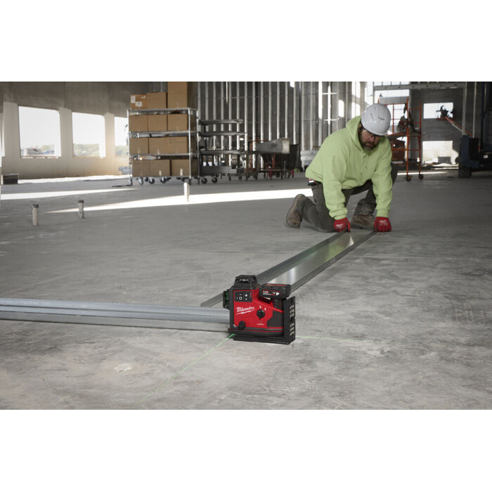 MILWAUKEE M12 Automatische driedimensionale laser met 3, 360° laser cirkels