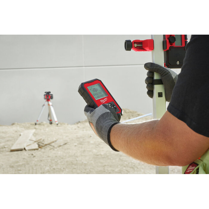 MILWAUKEE M18 RLOHV1200-501C ONE-KEY, Rotary Laser, Red, Horizontal-Vertical, Auto Dual Grade, 1200 meter