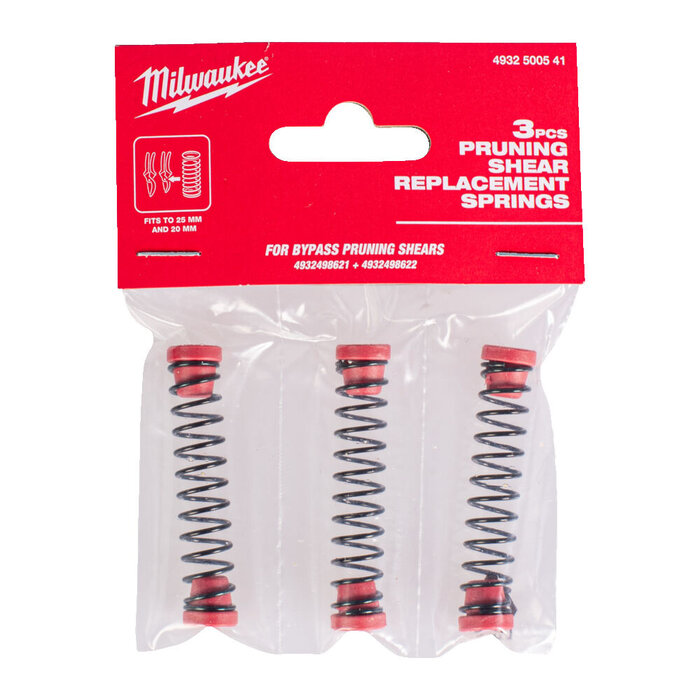 MILWAUKEE Snoeischaar vervangingsveer (3 stuks)