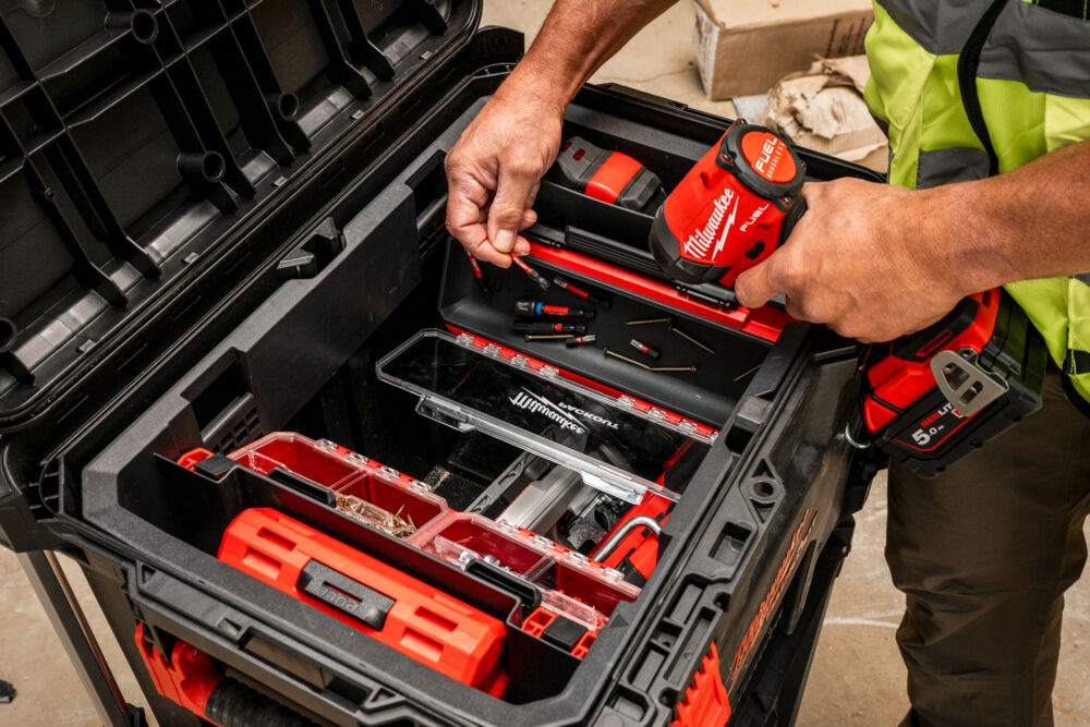 MILWAUKEE PACKOUT bevestigingslade voor gereedschapskoffers
