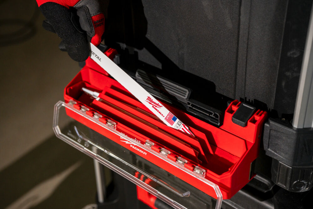 MILWAUKEE PACKOUT zijmontage accessoire bakje