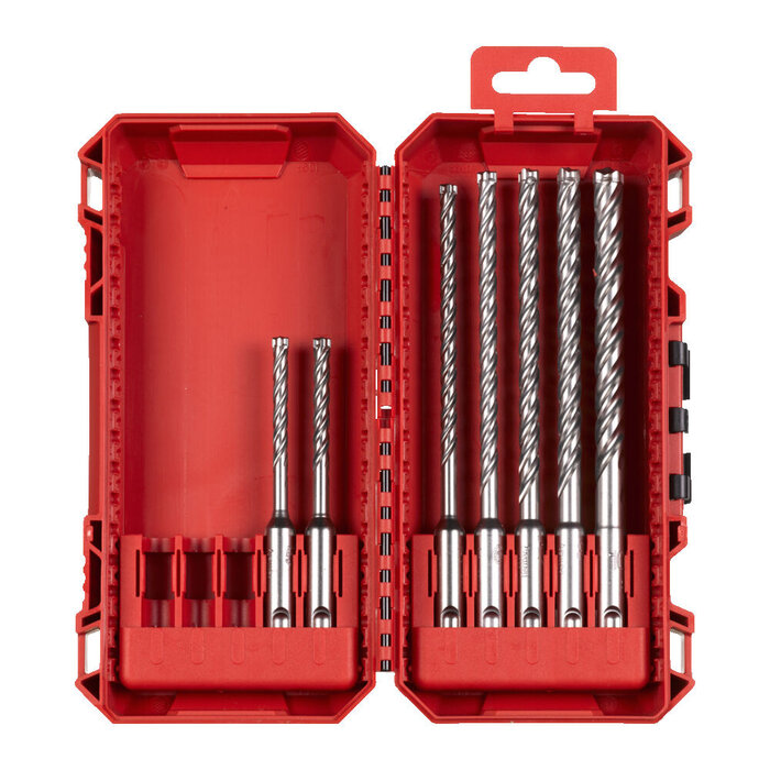 MILWAUKEE SDS-PLUS borenset MX4 PACKOUT Ready Box