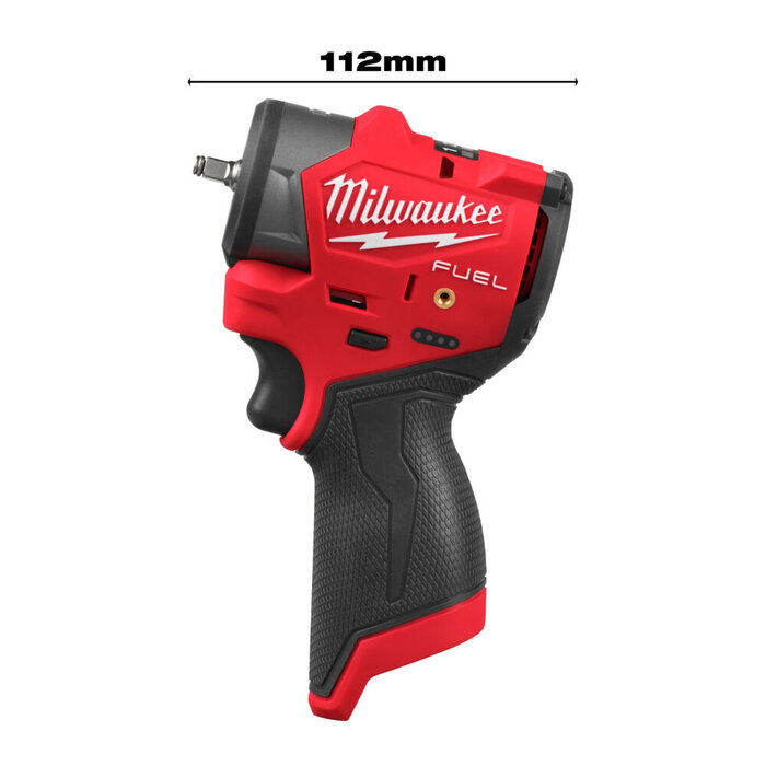 MILWAUKEE M12 FSCIWF14 FUEL Sub-Compact ¼'' Impact Wrench met frictiering