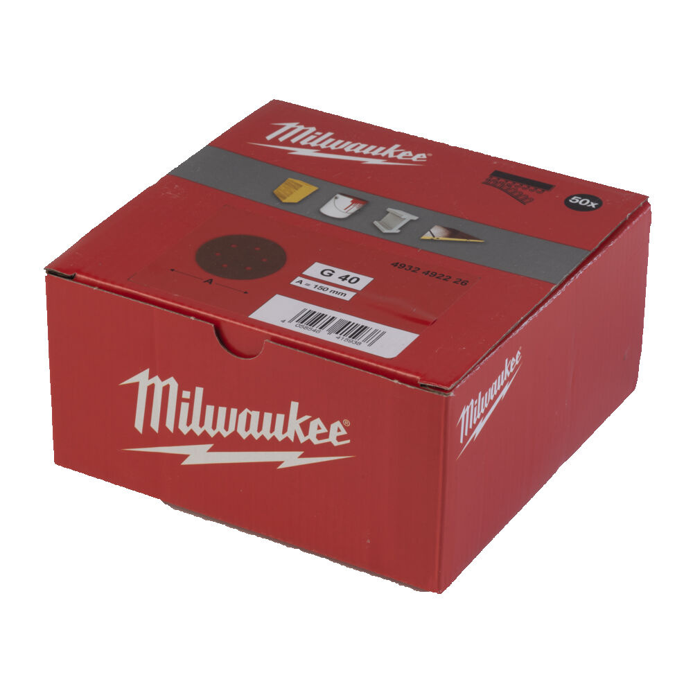 MILWAUKEE Schuurschijf 150mm 6 Gaten