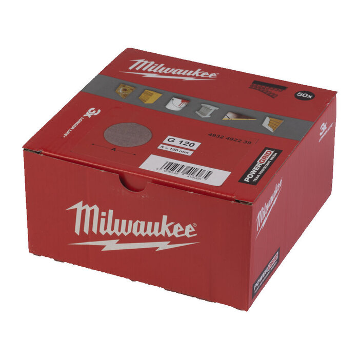 MILWAUKEE Schuurgaas Ø150mm voor excentrische schuurmachines