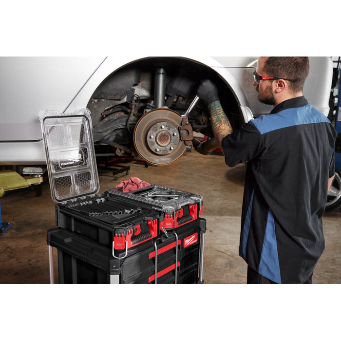 MILWAUKEE MAX BITE™ Combinatiesleutelset met PACKOUT organiser (15-delig)