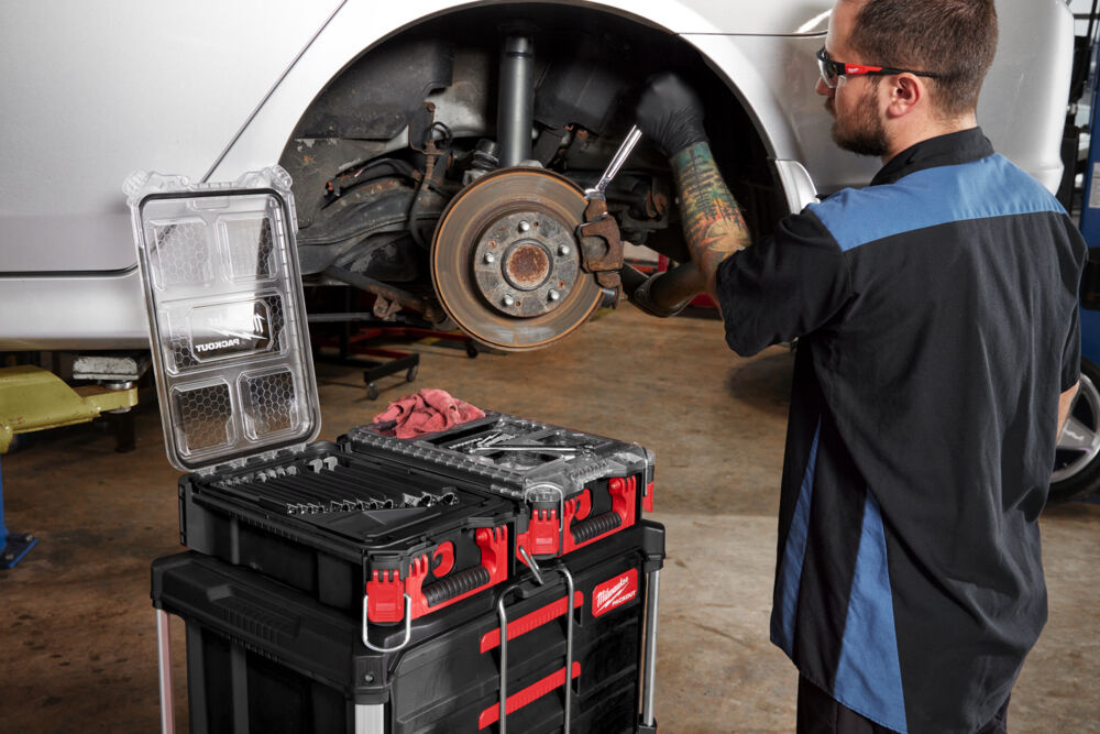 MILWAUKEE MAX BITE™ Combinatiesleutelset met PACKOUT organiser (15-delig)
