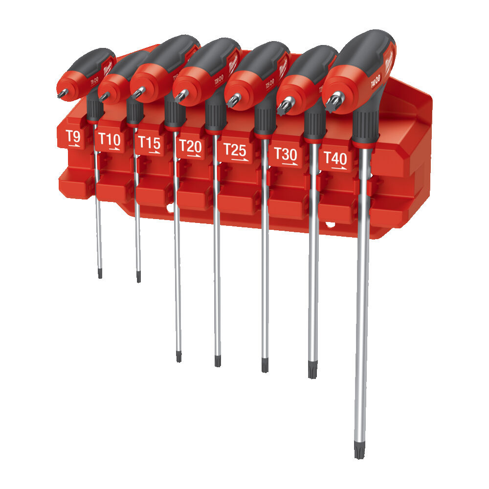 MILWAUKEE Torx T-sleutelset met comfort grip