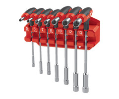 MILWAUKEE Dopschroevendraaierset met T hendel comfort grip