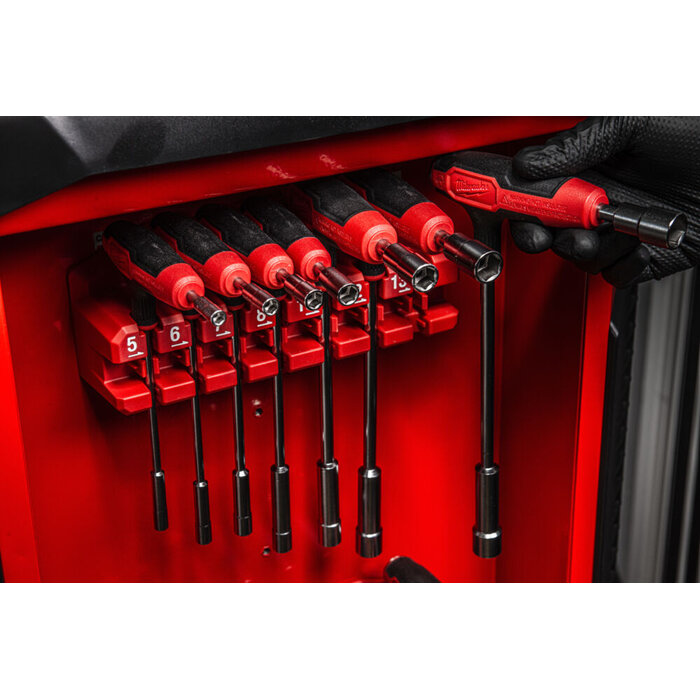 MILWAUKEE Dopschroevendraaierset met T hendel comfort grip