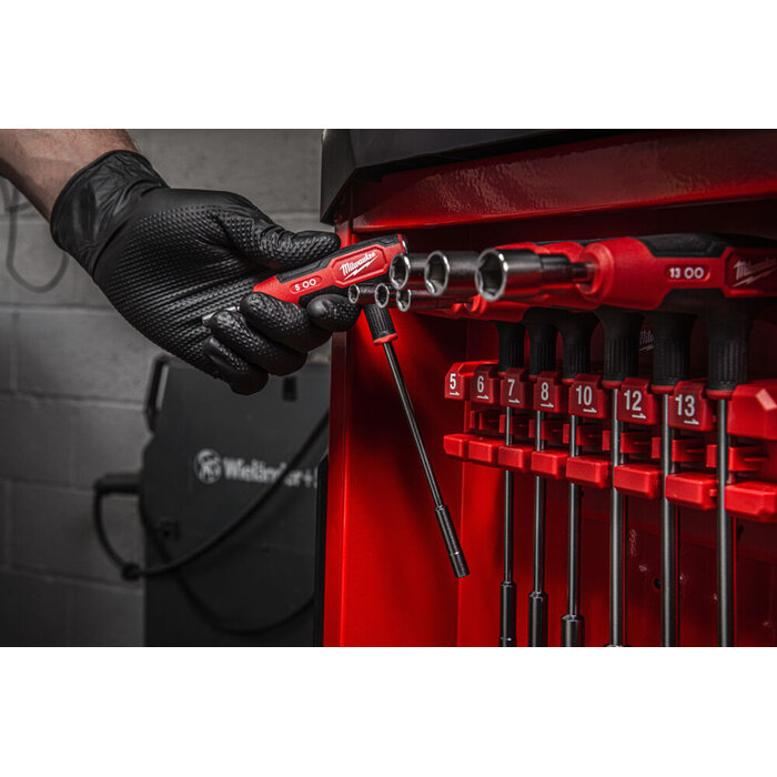 MILWAUKEE Dopschroevendraaierset met T hendel comfort grip