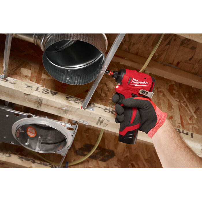 MILWAUKEE M12 BLIDRC Compact Slagschroevendraaier ¼″ Hex