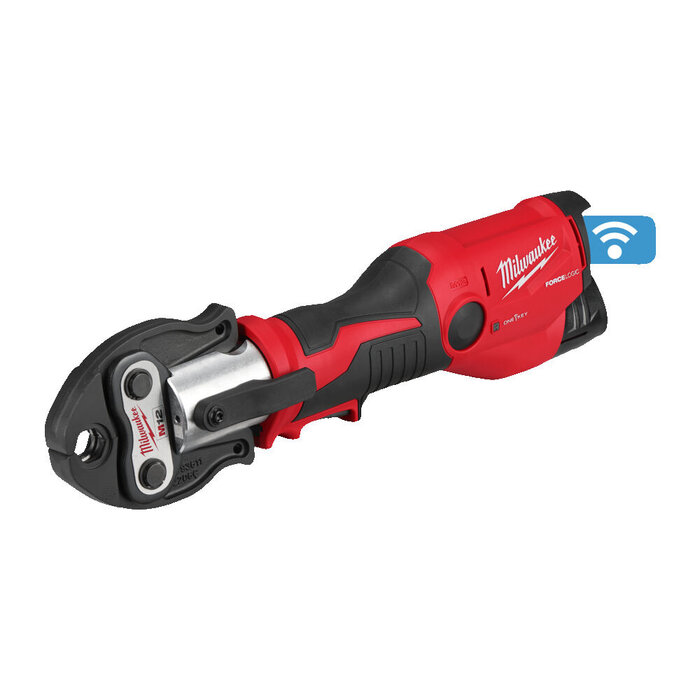 MILWAUKEE M12 ONEHPT-202C U-Set Perstang FORCE LOGIC Hydraulische Subcompactperstool met ONE-KEY