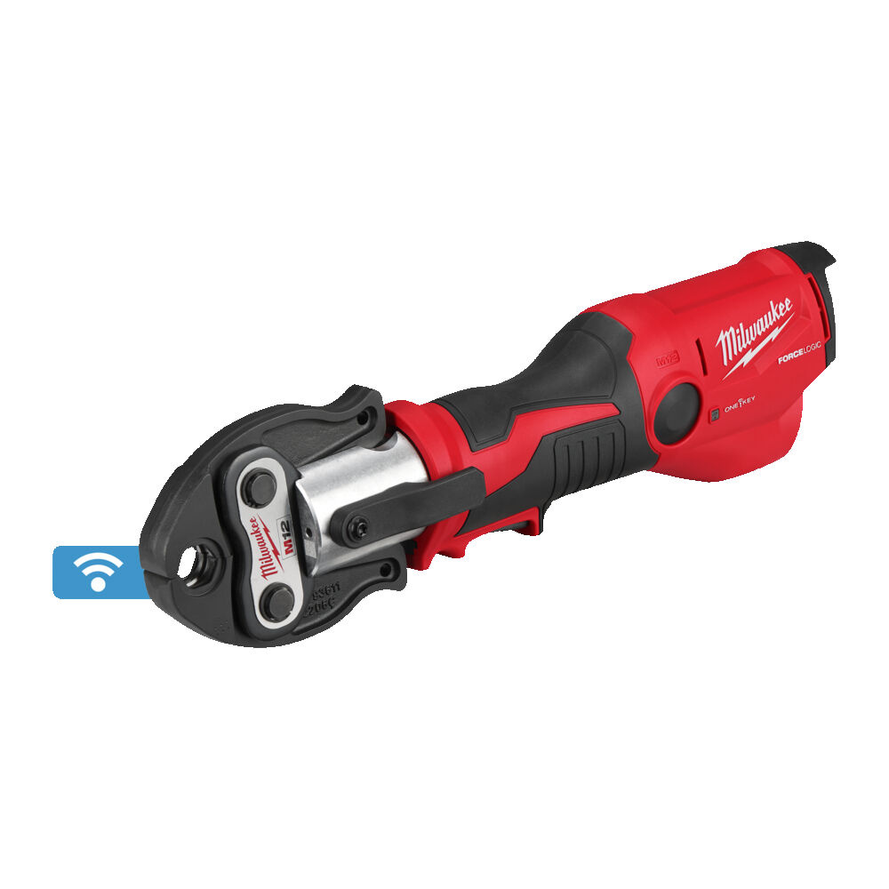 MILWAUKEE M12 ONEHPT-202C V-Set 2 FORCE LOGIC Hydraulische Subcompactperstool met ONE-KEY