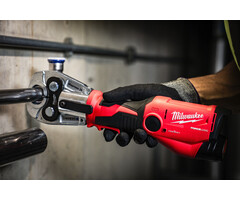 MILWAUKEE M12 ONEHPT-202C Geberit Mapress Set FORCE LOGIC Hydraulische Subcompactperstool met ONE-KEY