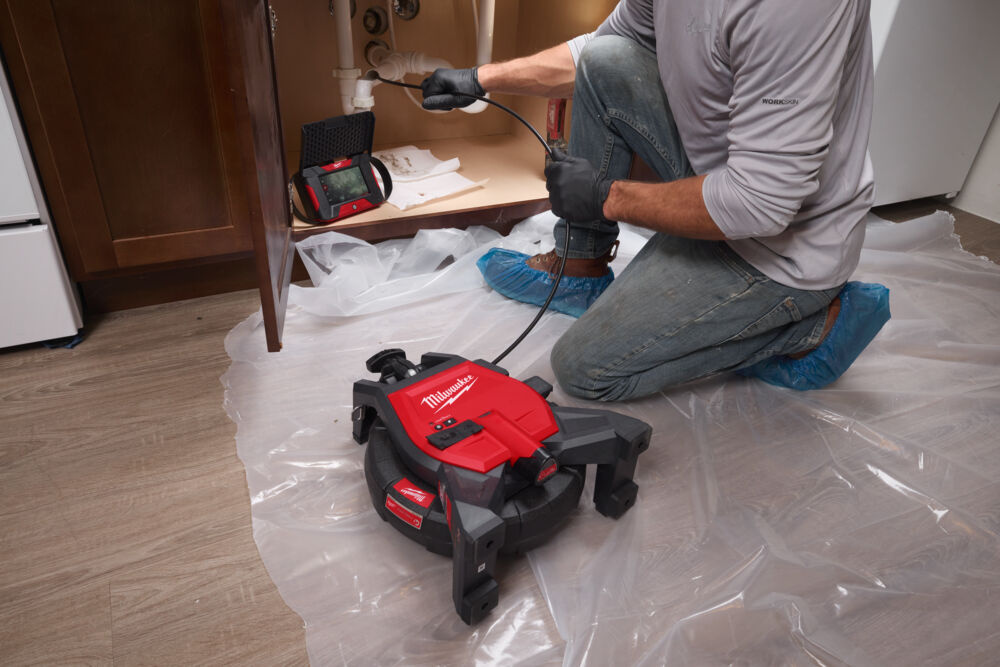 MILWAUKEE M12 SICO20-0 Riool inspectiecamera Extra Flexibel HDR 18mm lengte 20m met ONE-KEY