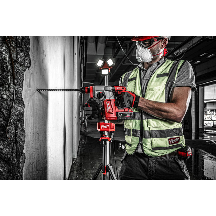 MILWAUKEE M18 BLHX Koolborstelloze 4-standen SDS-PLUS hamer met FIXTEC