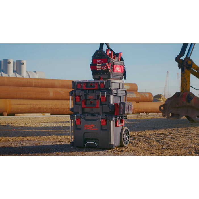 MILWAUKEE PACKOUT zijmontage M18 accu rek