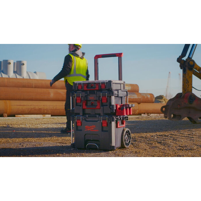 MILWAUKEE PACKOUT zijmontage M12 accu rek
