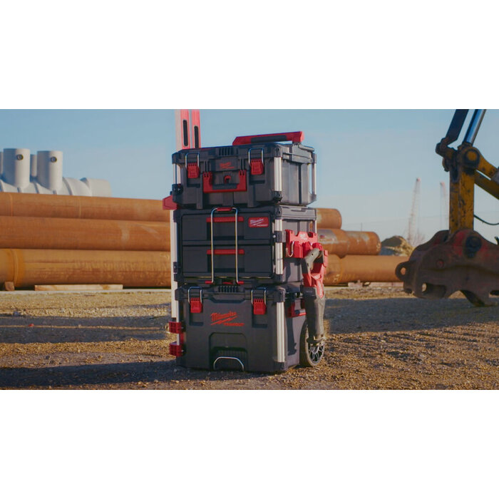 MILWAUKEE PACKOUT zijmontage 3-haaks rail