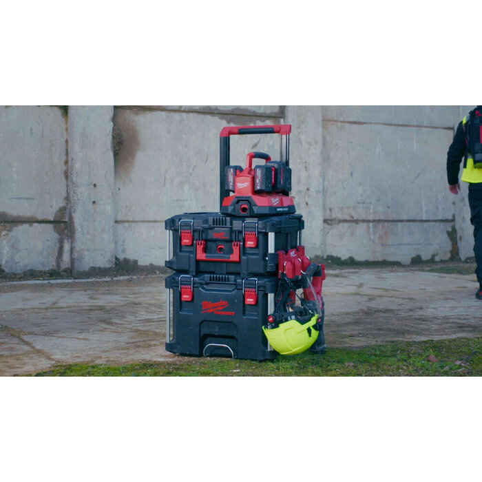 MILWAUKEE PACKOUT zijmontage 3-haaks rail