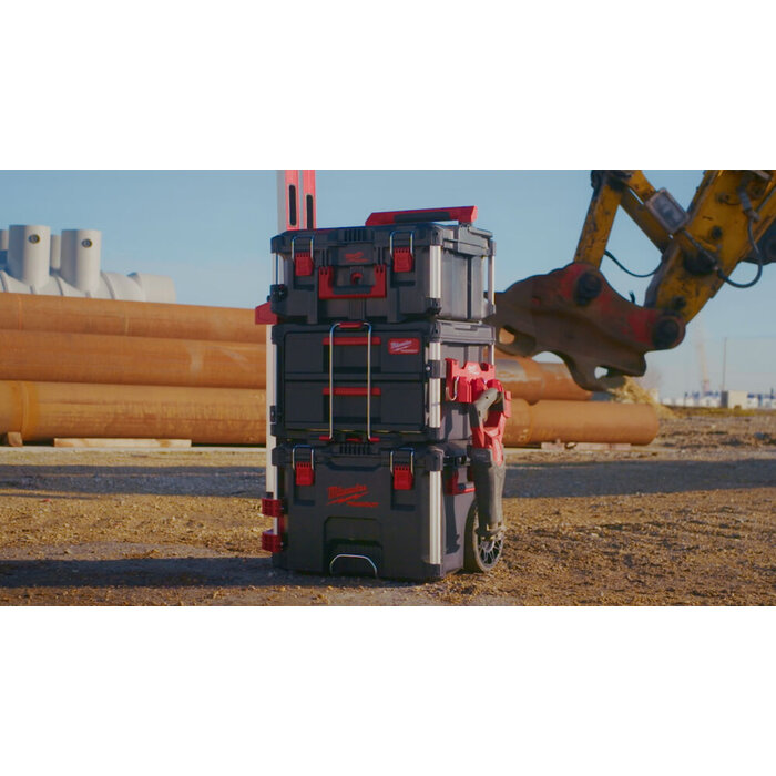 MILWAUKEE PACKOUT zijmontage 3-haaks rail